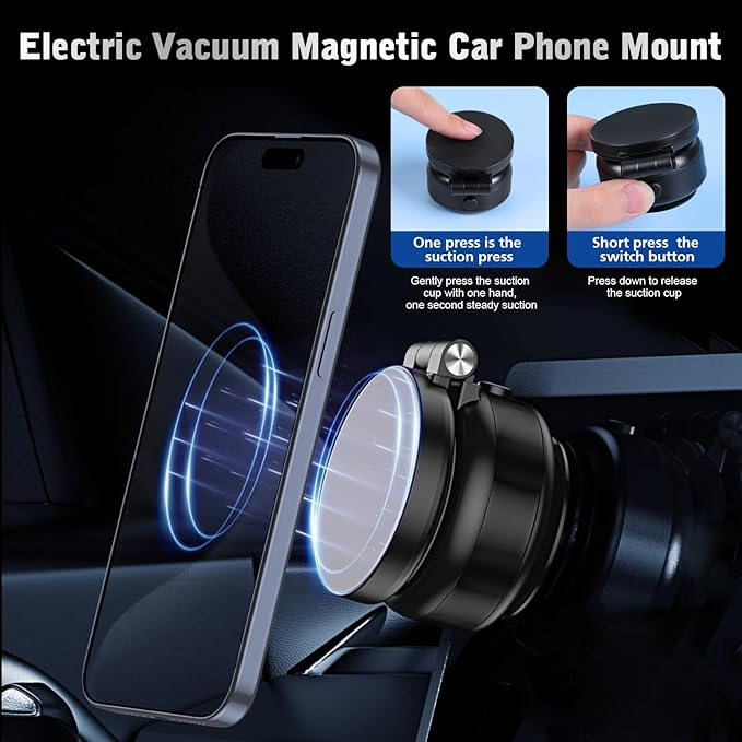 Magnetic Phone Holder 360° Rotation